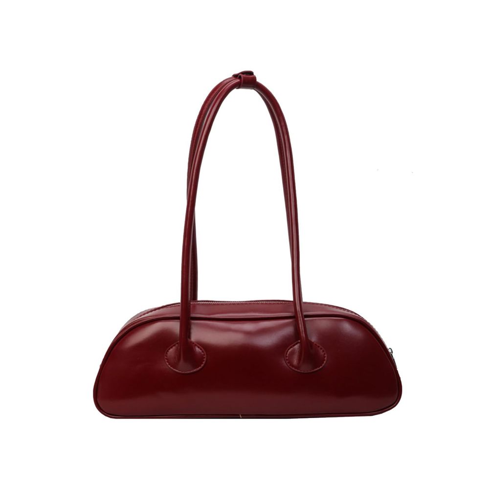 Small Handbag Pu Leather Shoulder Bag Waterproof Top Handle Hobo :P